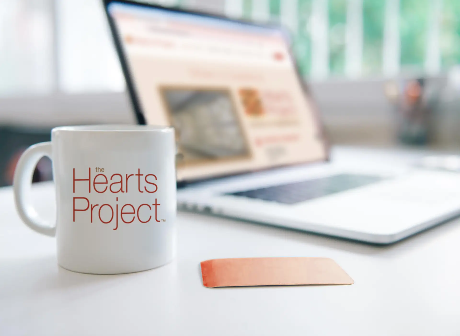 The Hearts Project Branding Mockup